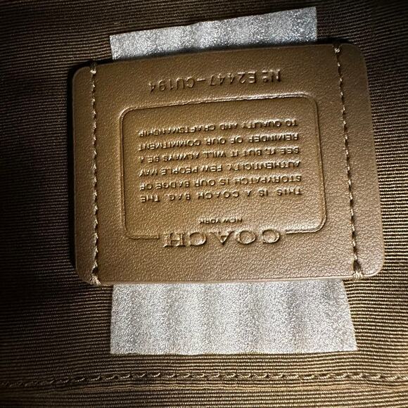 COACH  CU194 Axel Crossbody Bag In Colorblock - Picture 10 of 12